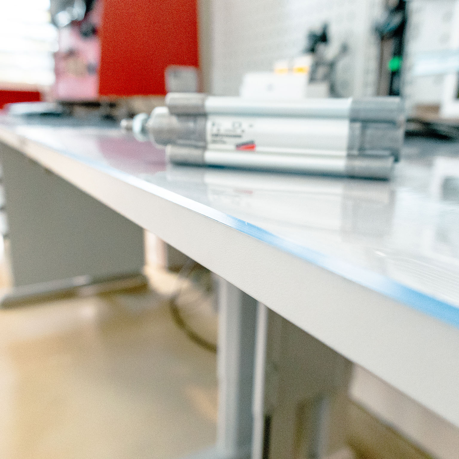 PL6A2089 Werkbank Schutzauflage transparent Werkbankauflage PVC nach Maß