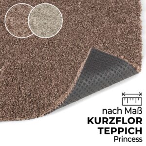 Teppich Kurzflor SWEET nach Maß Uni einfarbig