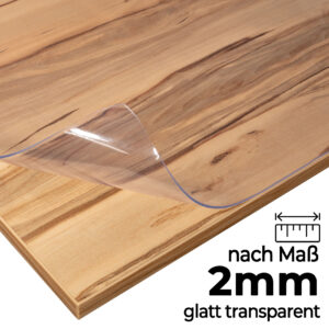 Tischschutzfolie nach Maß 2mm transparent