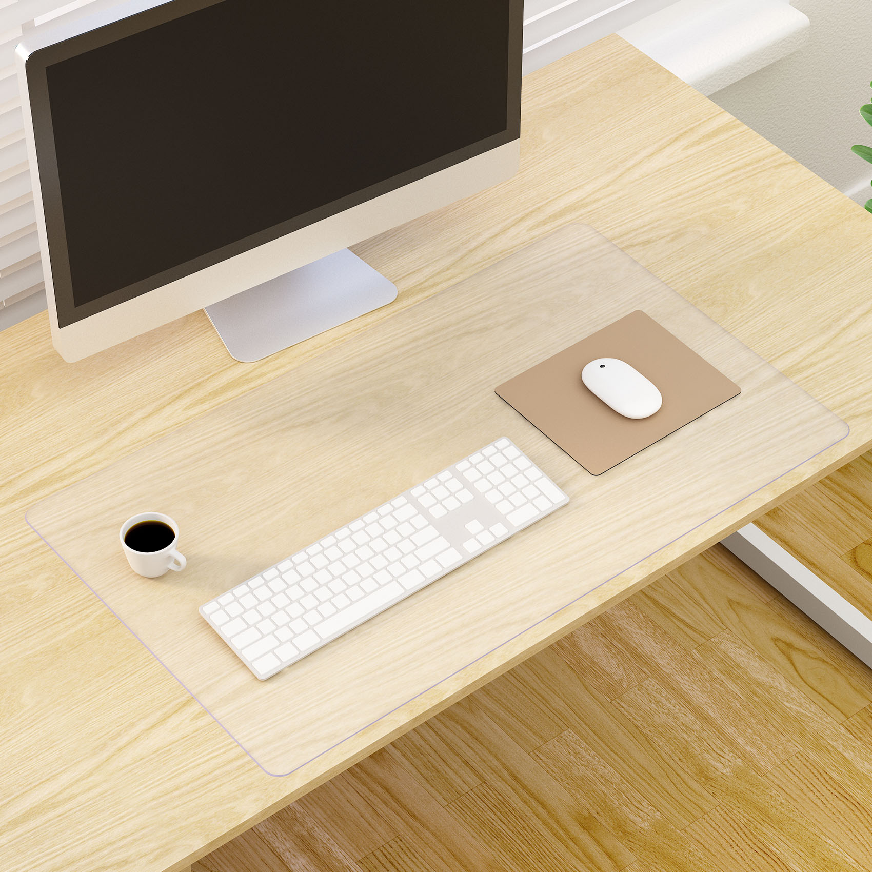 schreibtischunterlage strukturiert nach maß Schreibtischunterlage transparent strukturiert Schreibtischauflage nach Maß 1,5mm